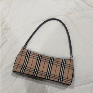 Old Vintage Burberry Shoulder Bag